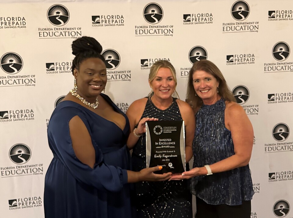 Volusia TOTY wins Invested in Excellence Award